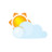 Sun lightcloud Icon